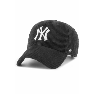 Image of 47 Brand Strapback Cap CLEAN UP New York Yankees black