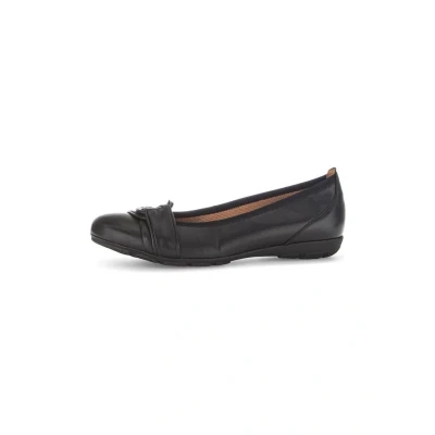Image of Gabor Women&#039;s Classic Ballet Flats, Black 27, 39 EU