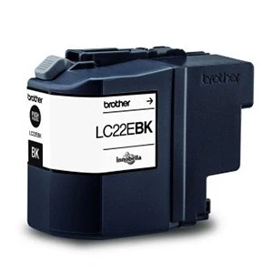 Image of Brother LC 22EBK black ink cartridge (original Brother)