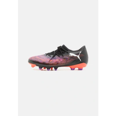 Image of Puma Future 8 Match LOW FG/AG Moulded stud football boots, Men&#039;s, Size: 6, Black/white/glowing red Textile/synthetics