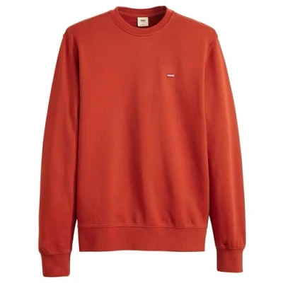Image of Levi&#039;s THE Original CREW Sweatshirt, Men&#039;s, Size: Small, Etruscan red