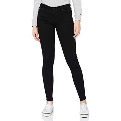 Image of Tommy Jeans NORA MR Skinny Fit, Women&#039;s, Size: 31x32, Denim