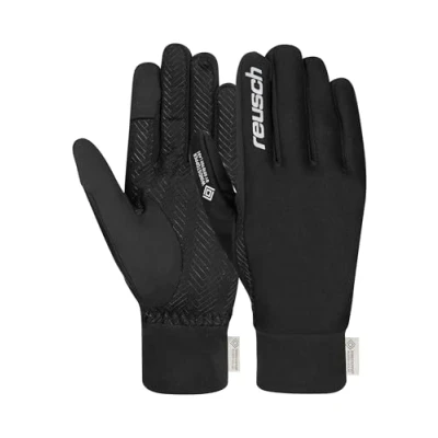 Image of Reusch Karayel Windstopper® Touch TEC Junior Windproof, Breathable Multisport Gloves, Outdoor Gloves for Children, Kids, Teenagers, Girls and Boys, Touchscreen Compatible Mobile Phone Tablet