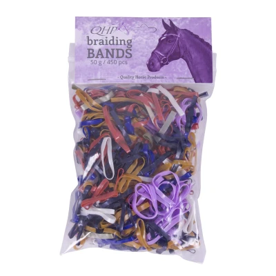 Image of QHP Rubber braiding bands wide 50g