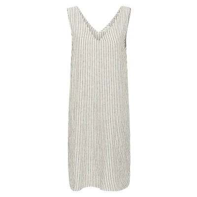 Image of Kaffe Milla Day dress, Women&#039;s, Size: 6, Chalk black stripe