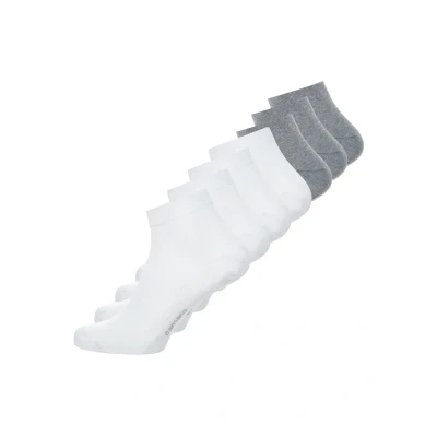 Image of camano BOX 7 PACK Socks, Size: 2.5 5, White