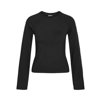 Image of Noisy May Nmkatinka Raglan Long sleeved top, Women&#039;s, Size: 8, Black