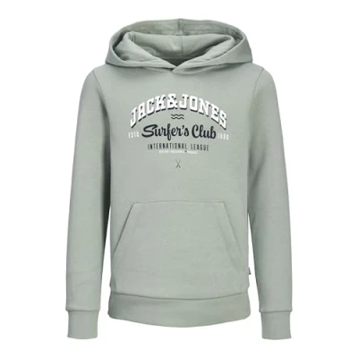Image of JACK &amp; JONES Boys Hoodie, Iceberg Green, 176