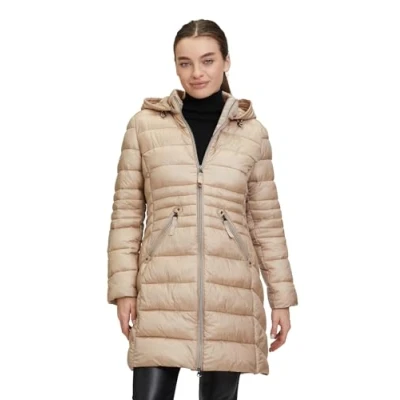 Image of Betty Barclay Gewat MET Afneembare Capuchon Winter coat, Women&#039;s, Size: 14, Latte macchiato