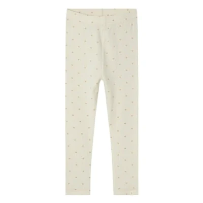 Image of NAME IT Girls Nmfgago Slim Lil Noos Leggings, Turtledove/Aop:heart, 122