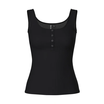 Image of Pieces Pckitte TANK Top, Women&#039;s, Size: XS, Black