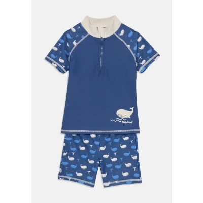Image of Playshoes Protection BATH Whale SET Top for kids, Size: 7 8y, Navy