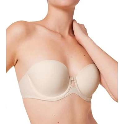 Image of Triumph PURE Underwired bra, Women&#039;s, Size: 32C, Cameo beige