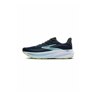 Image of Brooks Ghost Road running shoes, Men&#039;s, Size: 10.5, Peacoat lime blue shoes