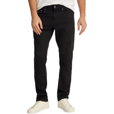 Image of Tommy Jeans Men&#039;s Slim, Denim (Denim Black), 30W / 34L