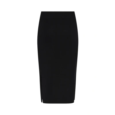 Image of YAS Yasassi MIDI Skirt Maxi skirt, Women&#039;s, Size: XXL, Black