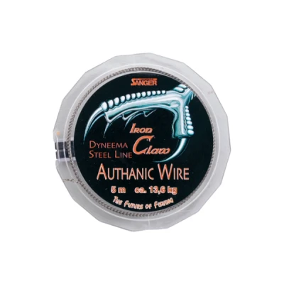 Image of Iron Claw Authanic Wire 5.0m 13.6kg Predator leader material