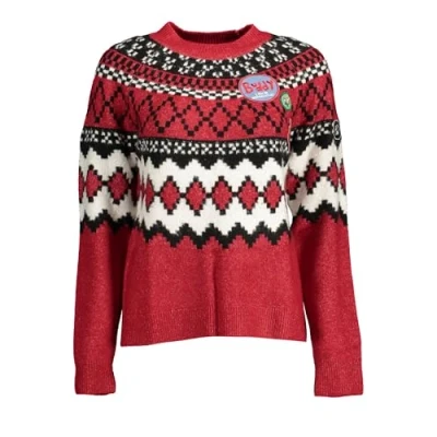 Image of Desigual Buddy Sweater 22WWJFAN AW22 New Season, Red, S