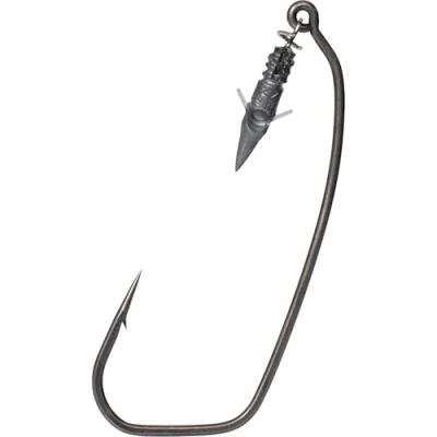 Image of BKK Permalock Weighted Hook 1/0 (0.9g &amp; 1.8g) (4 pieces) Predator hooks