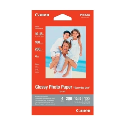 Image of Canon Inkjet Paper GP 501 10 x 15 cm 170 g/m² Glossy White (100 Sheets) You will receive 1 pack of 100 sheets