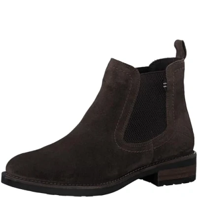 Image of s.Oliver Ankle boots, Women&#039;s, Size: 7, Brown Leather