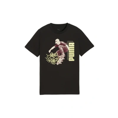 Image of PUMA MID90s Graphic Tee I B Black