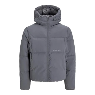 Image of JACK &amp; JONES Men&#039;s Puffer Jacket, Iron Gate, S