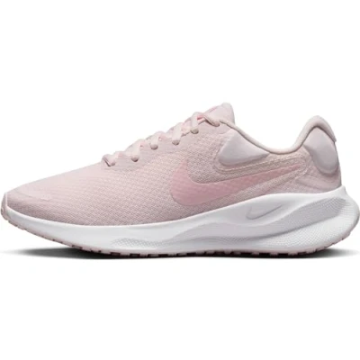 Image of Nike Performance Revolution 7 Neutral running shoes, Women&#039;s, Size: 3, Pearl pink/pink foam/white Textile/synthetics