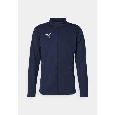 Image of Puma Teamgoal Training Jacket jacket, Men&#039;s, Size: Small, Navy/persian blue