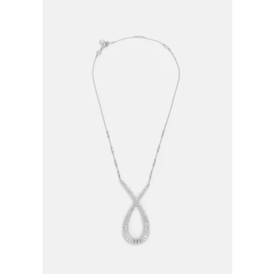 Image of Swarovski Hyperbola Necklace silvercoloured, Women&#039;s, Size: One Size, Silver coloured