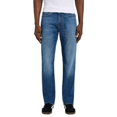 Image of LEE X Straight Comfort leg jeans, Men&#039;s, Size: 29x30, Blue denim