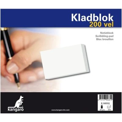 Image of Kangaro Notepad 23 x 19.8 cm ± 200 Sheets with Cover Sheet