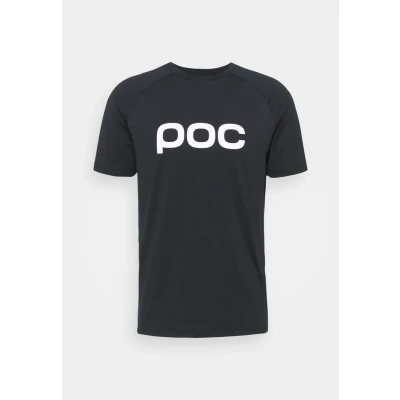 Image of POC Reform Enduro TEE Print Tshirt, Men&#039;s, Size: Large, Uranium black
