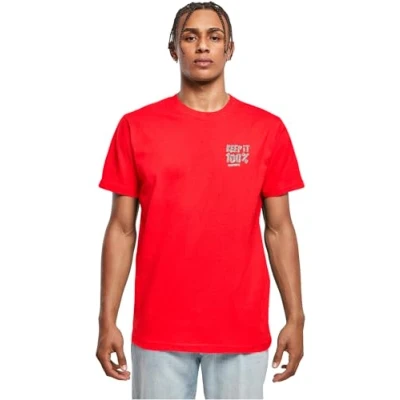 Image of Mister Tee Keep It 100% Tea, Cityred, XXL