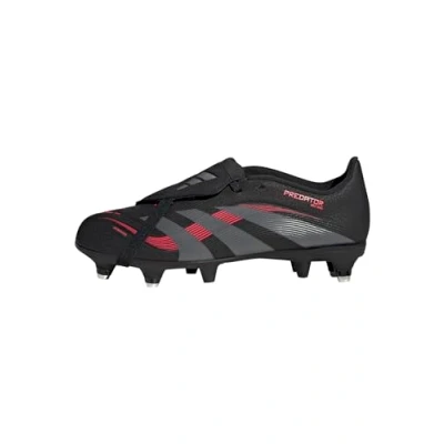 Image of adidas Performance Trainers Core black grey four lucid red for kids, Size: 11K, Synthetics