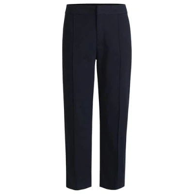 Image of BOSS Teresita Trousers, Women&#039;s, Size: 12, Dark blue