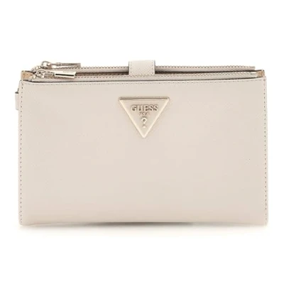 Image of Guess Laurel Organizer Wallet, Women&#039;s, Size: One Size, Bone