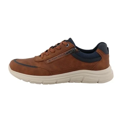 Image of TOM TAILOR Men&#039;s 9580080005 Sneaker, Cognac, 8 UK