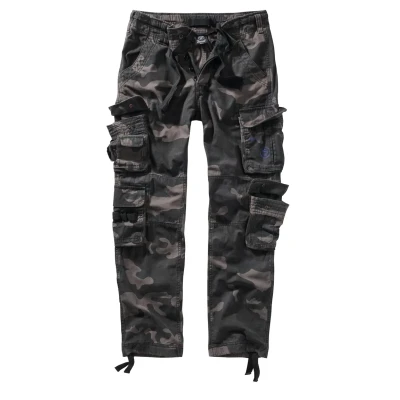 Image of Brandit Cargo trousers, Men&#039;s, Size: 18.5/19, Dark camouflage