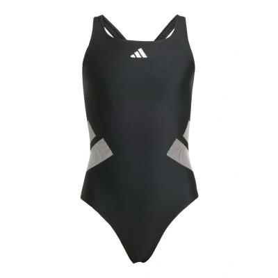 Image of adidas Performance Swimsuit for kids, Size: 5 6y, Black/white