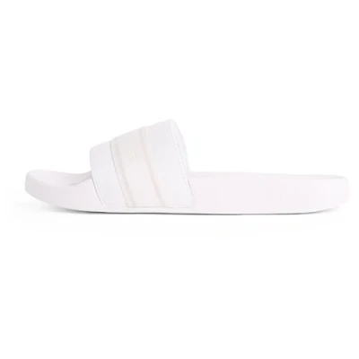 Image of Tommy Hilfiger Women&#039;s Poolside with Webbing Fw0fw08529 Slides, White Ecru, 6 UK