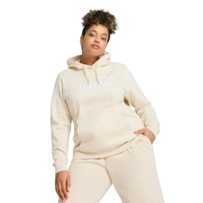 Image of Puma LOGO Hoodie Hoodie, Women&#039;s, Size: XL, Alpine snow