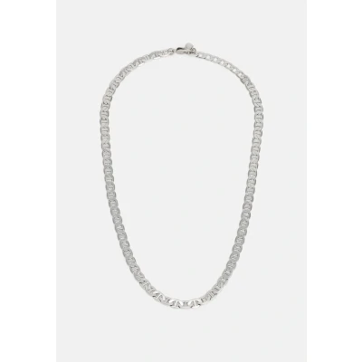 Image of Fossil Heritage Necklace silvercoloured, Men&#039;s, Size: One Size, Silver/coloured