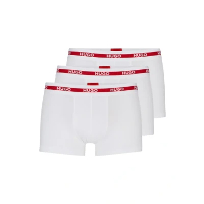 Image of HUGO Trunk Triplet 3 PACK Pants, Men&#039;s, Size: Small, Open white