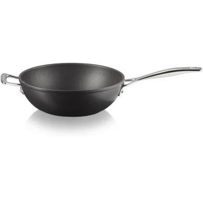 Image of Le Creuset Wok with steel Les Forgees TNS ø 26 cm / 3.4 Liter standard non stick coating
