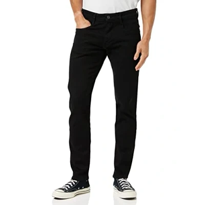 Image of Replay Anbass Slim fit jeans, Men&#039;s, Size: 40x34, Black