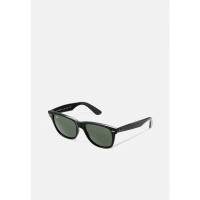 Image of Ray Ban 0RB2140 Original Wayfarer Sunglasses, Size: 50, Black