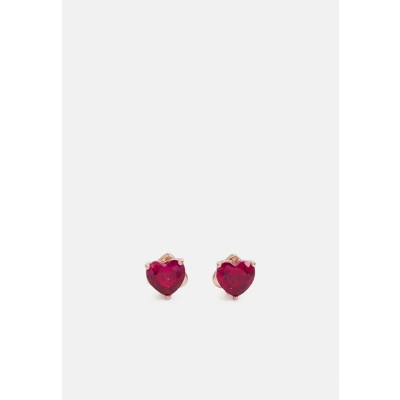 Image of kate spade new york Heart Studs Earrings, Women&#039;s, Size: One Size, Red