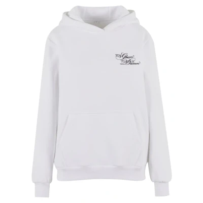 Image of Miss Tee Give A Damn Ladies Fluffy Hoody, White, 3XL