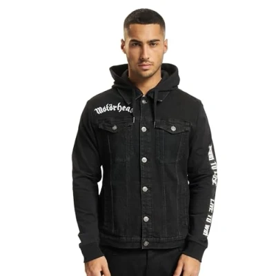 Image of Brandit MOTÖRHEAD Cradock Denim jacket, Men&#039;s, Size: XXL, black